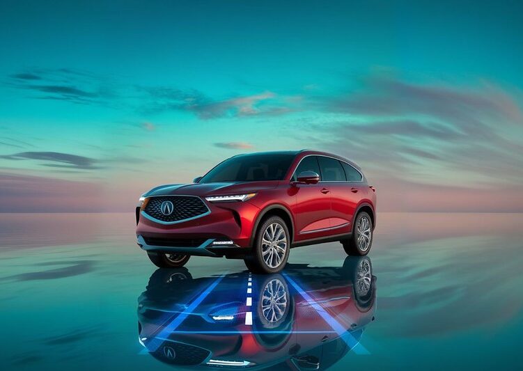 Acura SUV showing ADAS-collision repair services Sherrill paint & body Acura SUV showing ADAS-collision repair services Sherrill paint & body
